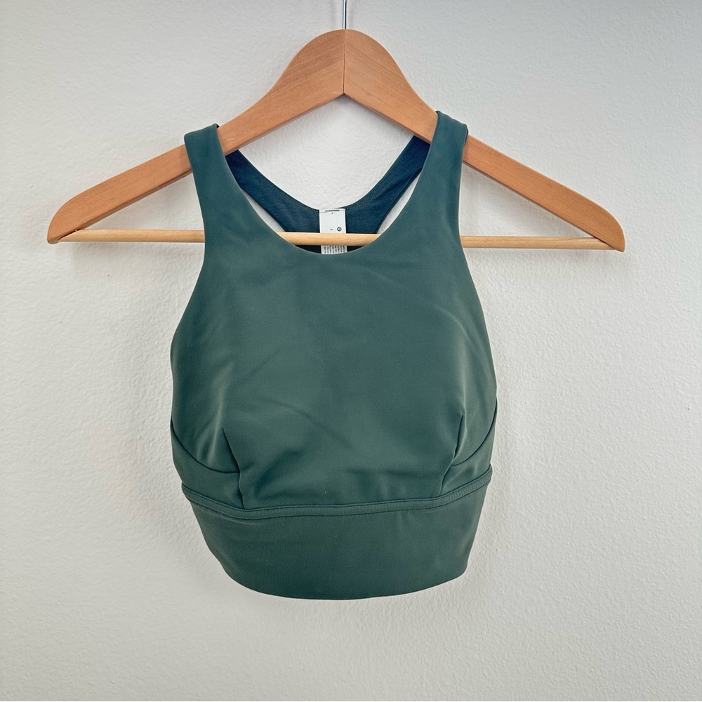 Lululemon Women Training Sports Bra Wunder Train Longline